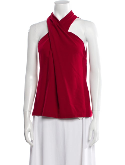 Yigal Azrouël Virgin Wool One-Shoulder Top