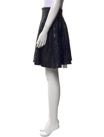 Yigal Azrouël Pleated Accents Knee-Length Skirt