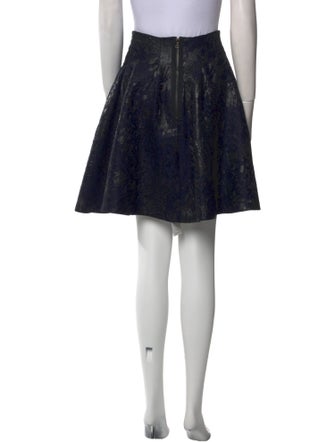 Yigal Azrouël Pleated Accents Knee-Length Skirt