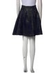 Yigal Azrouël Pleated Accents Knee-Length Skirt