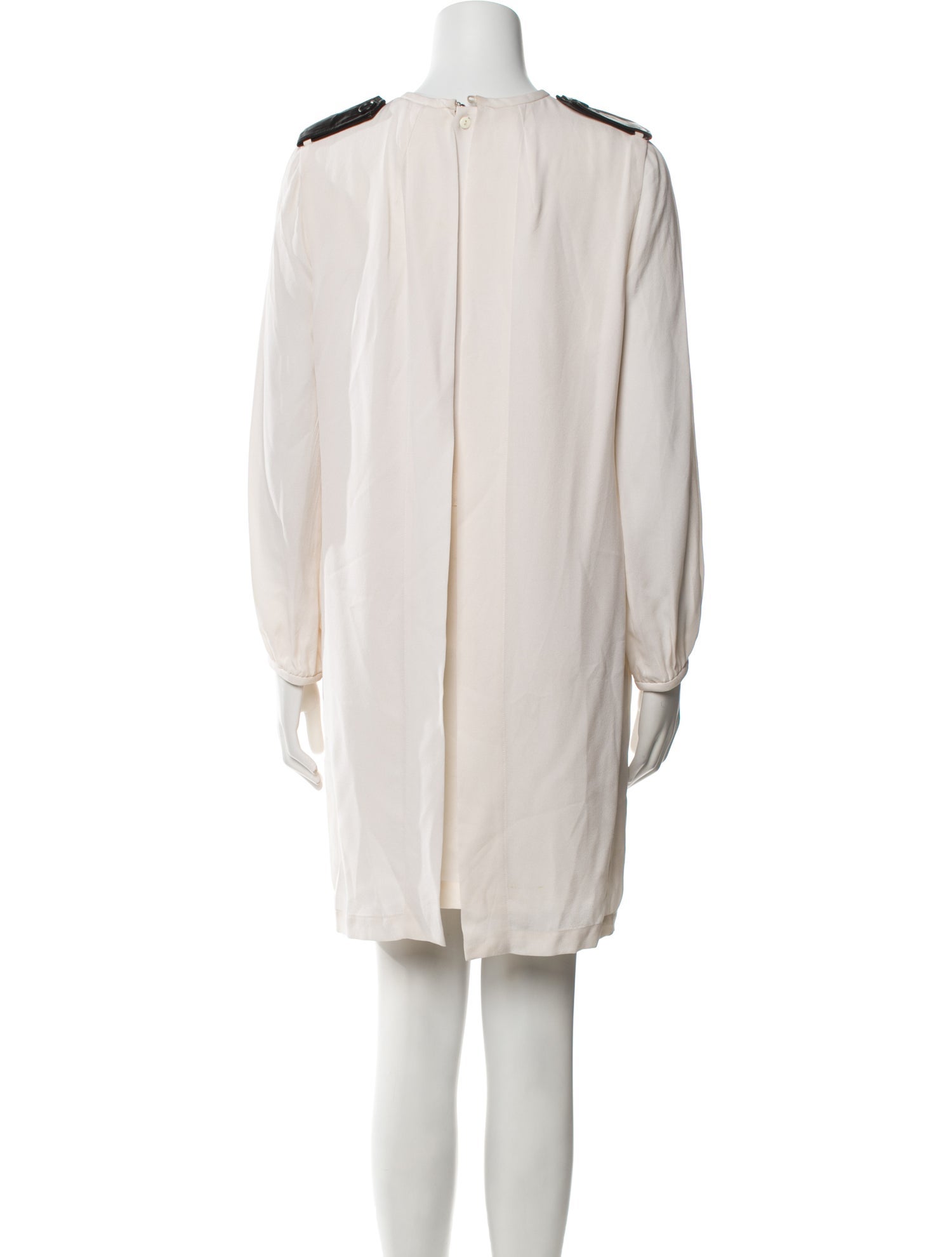 Yigal Azrouël Crew Neck Mini Dress