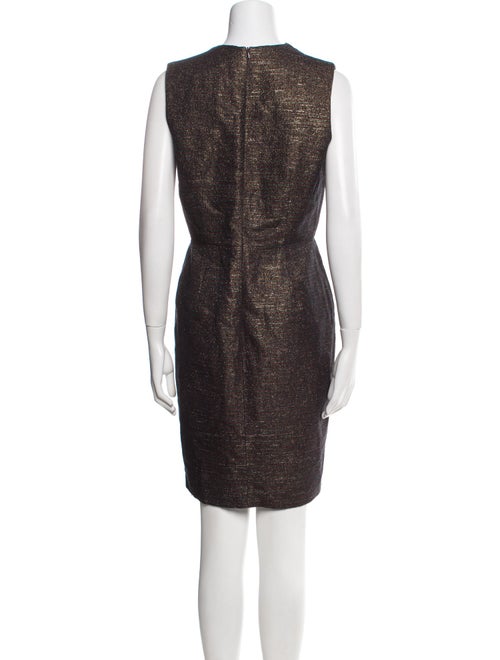 Yigal Azrouël V-Neck Knee-Length Dress