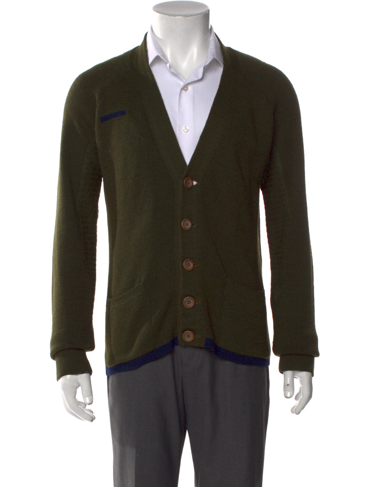 Yigal Azrouël Baby Alpaca V-Neck Cardigan