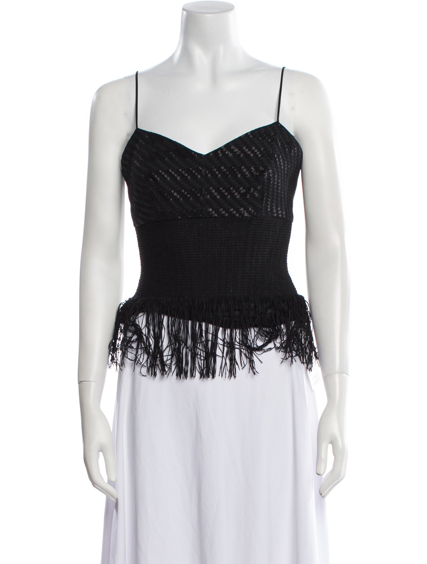 Yigal Azrouël Square Neckline Sleeveless Top