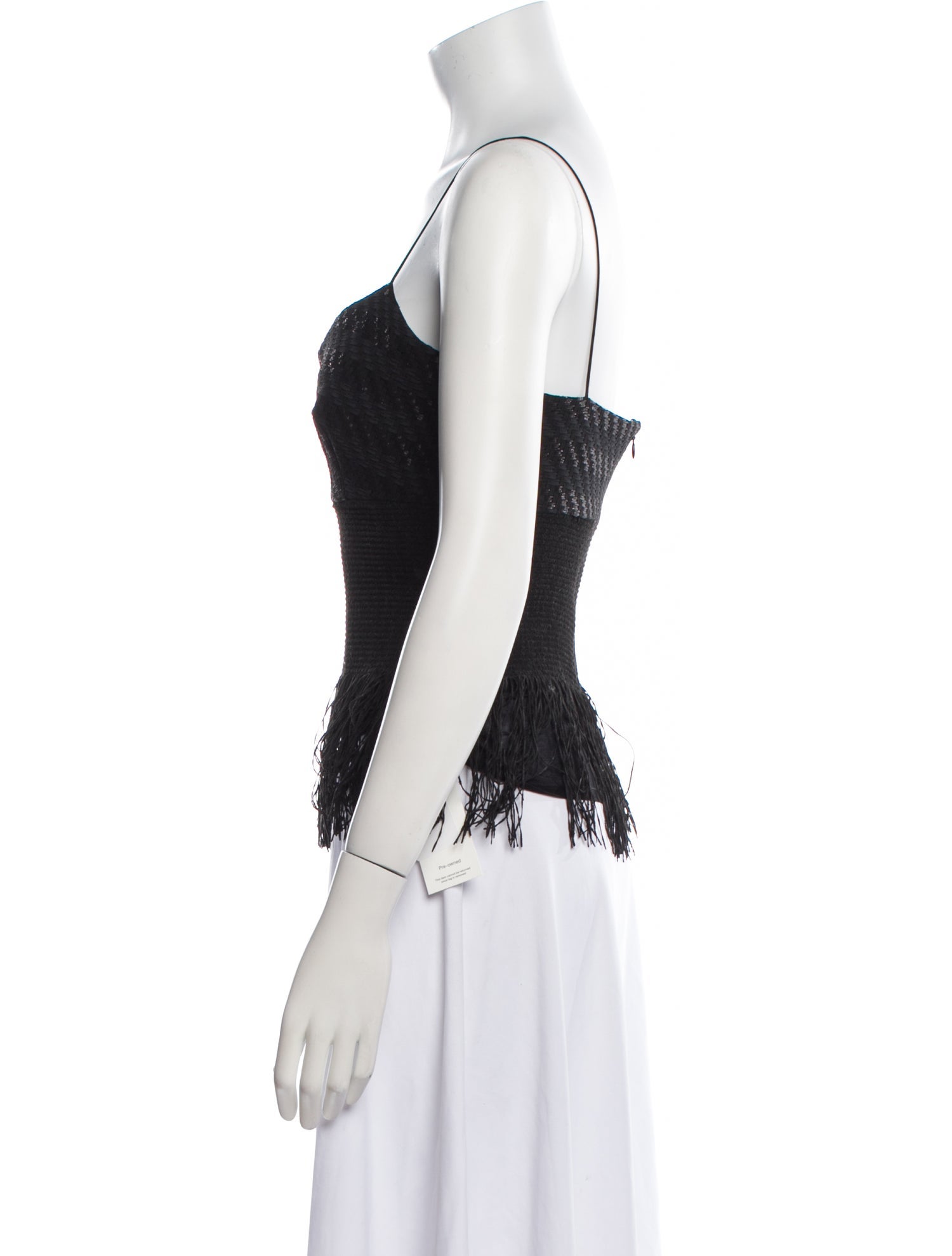 Yigal Azrouël Square Neckline Sleeveless Top
