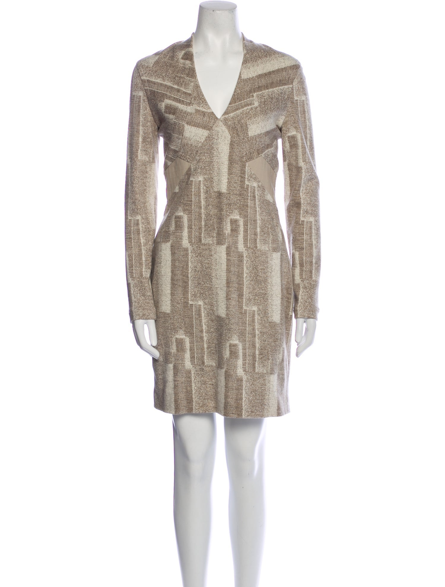 Yigal Azrouël Virgin Wool Mini Dress