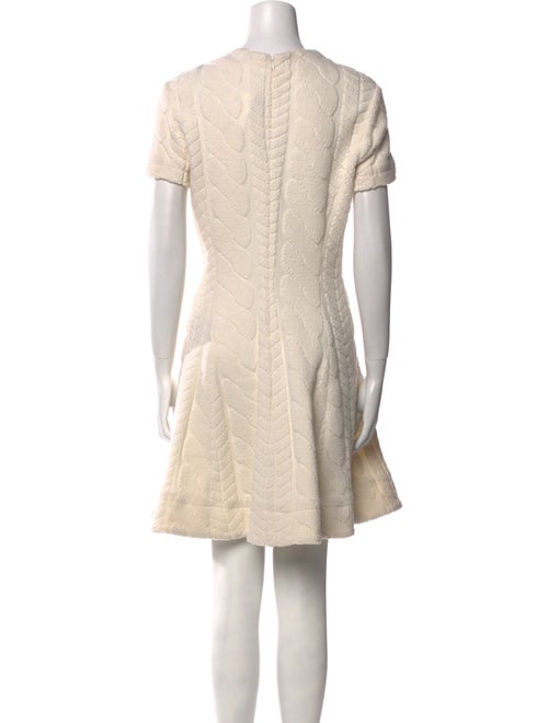 Yigal Azrouël Crew Neck Mini Dress