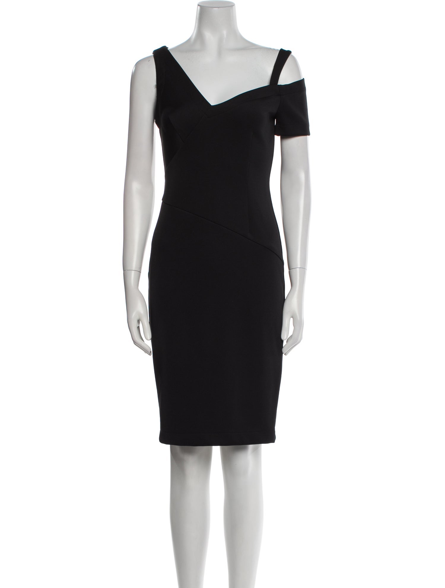 Yigal Azrouël Asymmetrical Knee-Length Dress