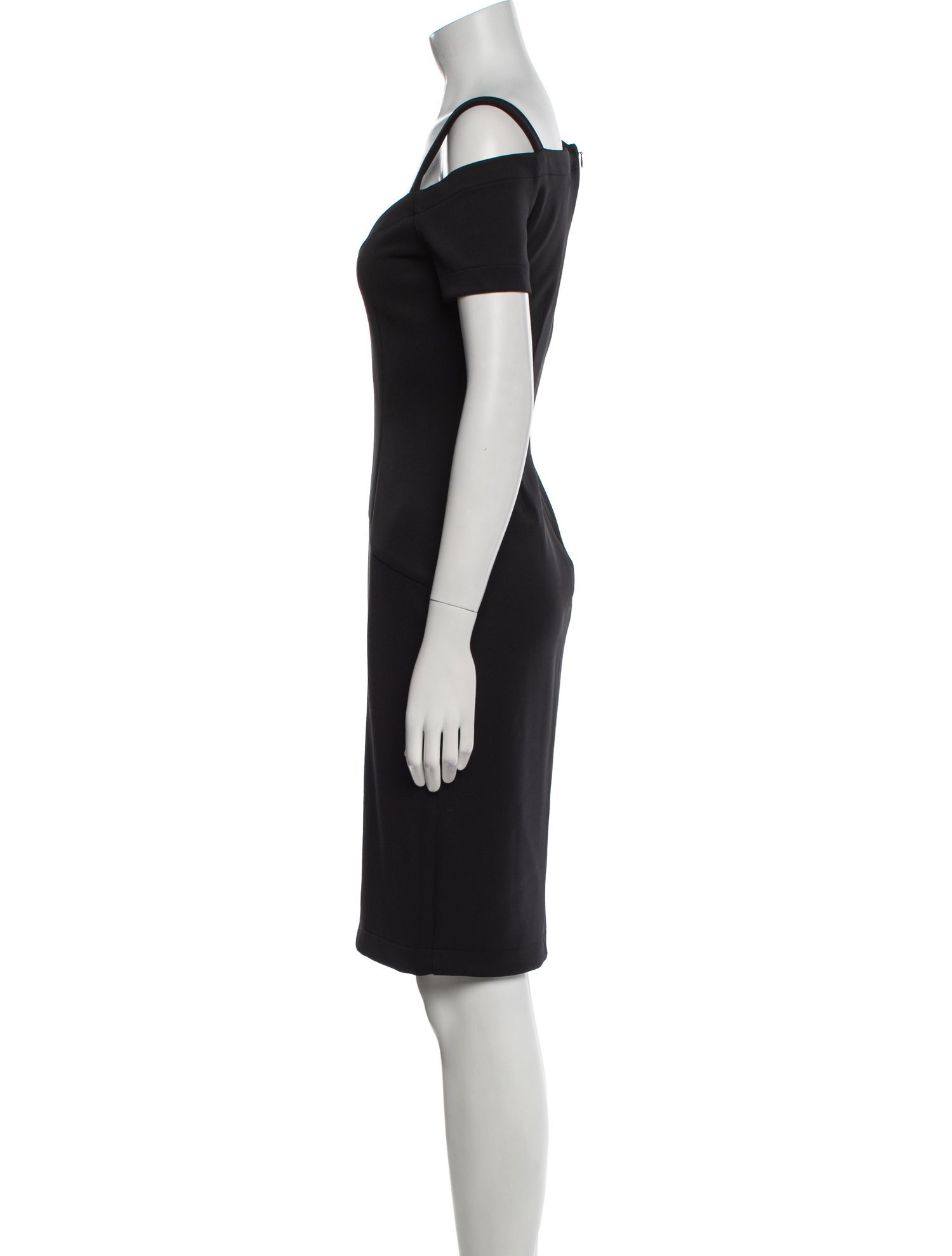 Yigal Azrouël Asymmetrical Knee-Length Dress