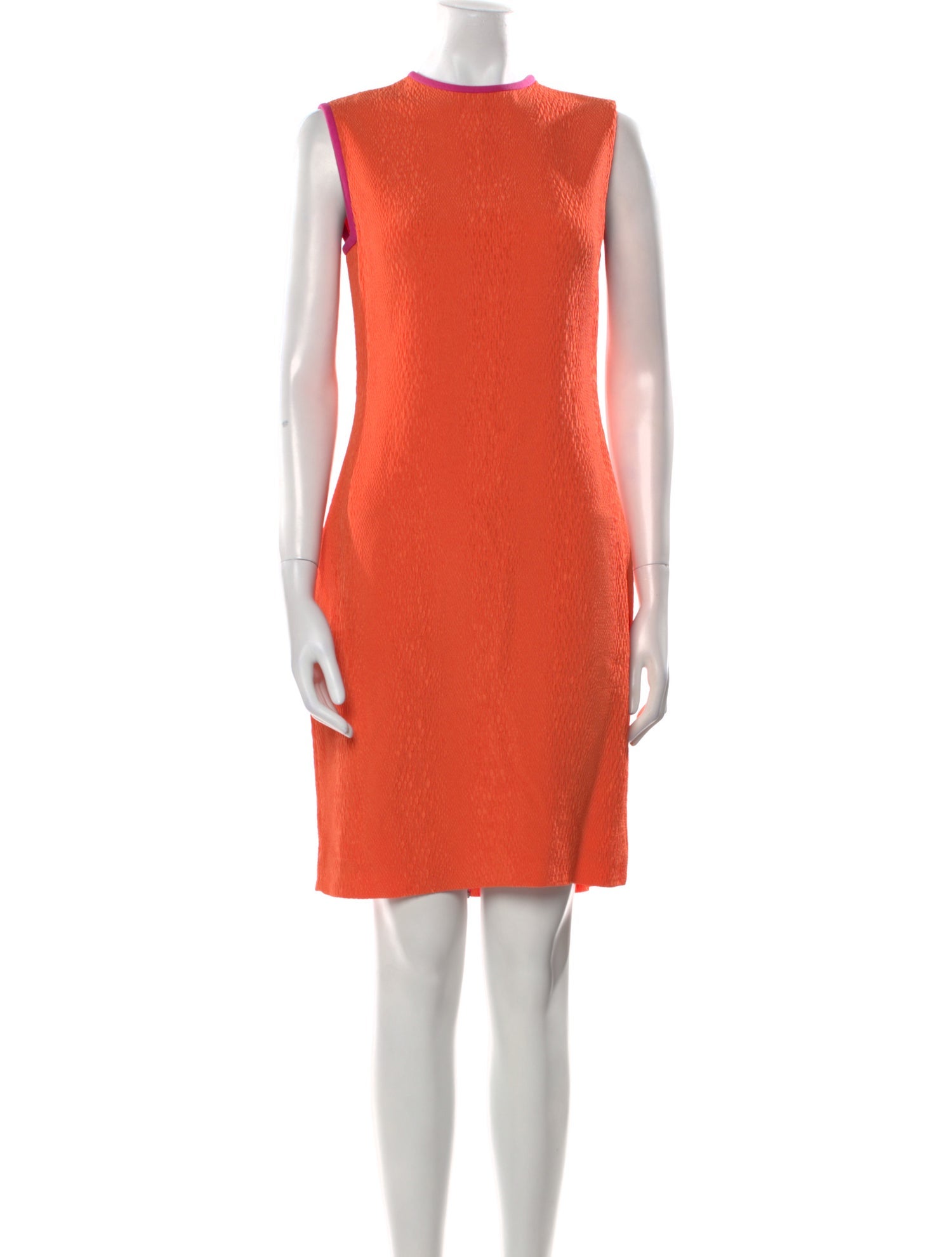 Yigal Azrouël Crew Neck Knee-Length Dress