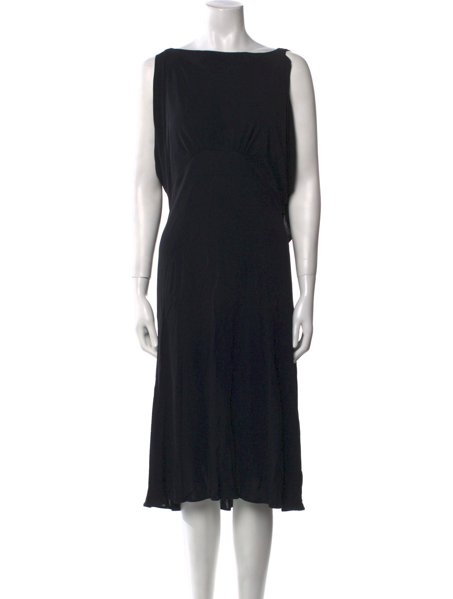 Yigal Azrouël Bateau Neckline Knee-Length Dress