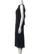 Yigal Azrouël Bateau Neckline Knee-Length Dress