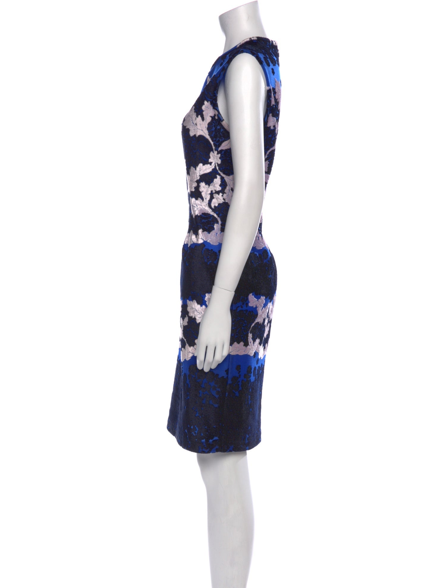 Yigal Azrouël Printed Knee-Length Dress