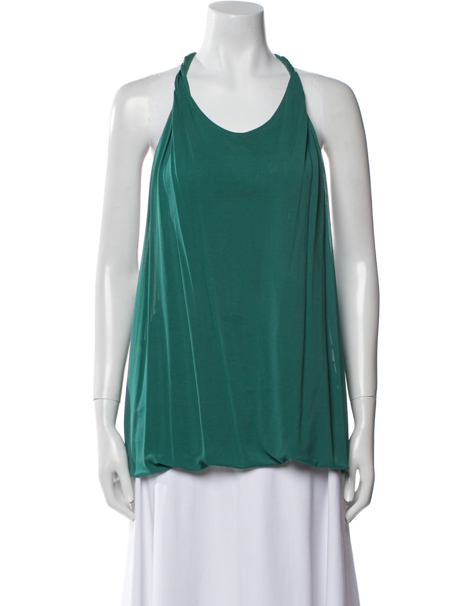 Yigal Azrouël Scoop Neck Sleeveless Top