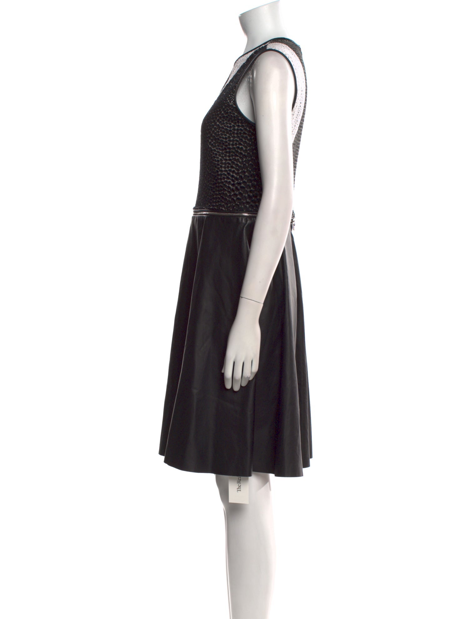 Yigal Azrouël Crew Neck Knee-Length Dress