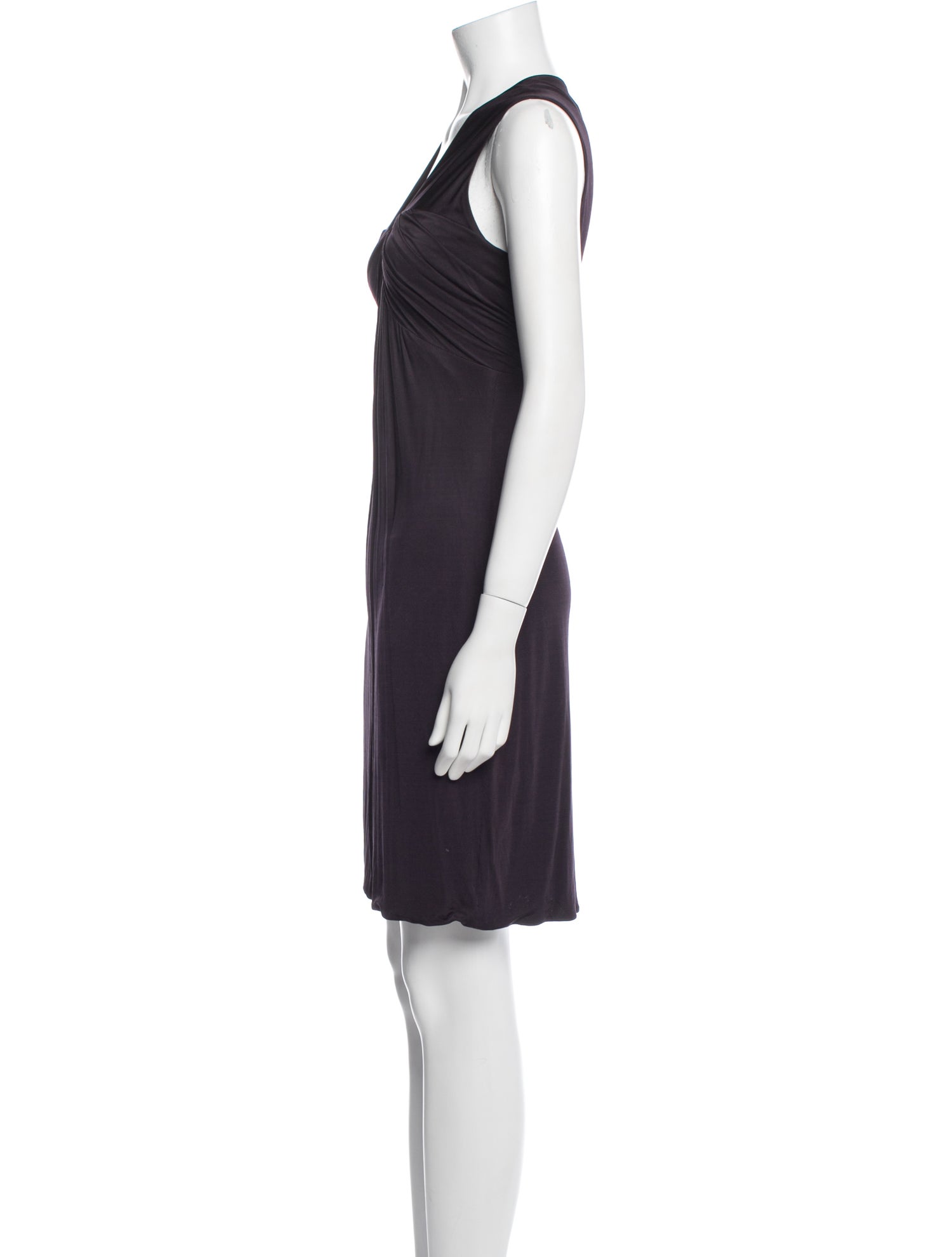 Yigal Azrouël Square Neckline Knee-Length Dress