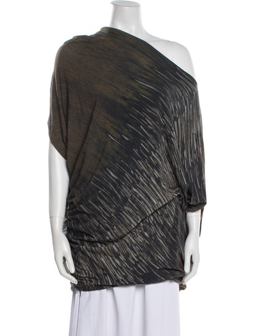 Yigal Azrouël Printed Asymmetrical Tunic