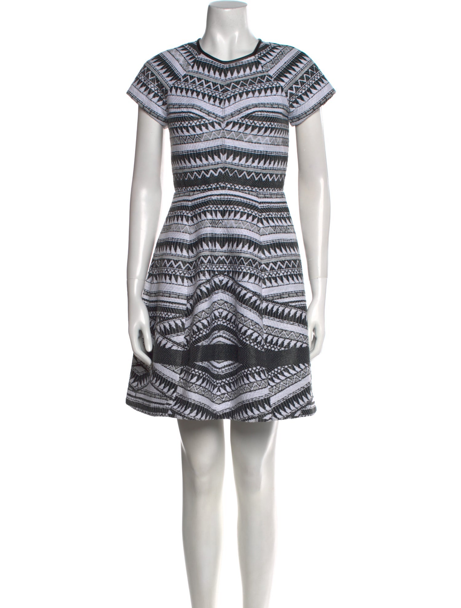 Yigal Azrouël Printed Mini Dress