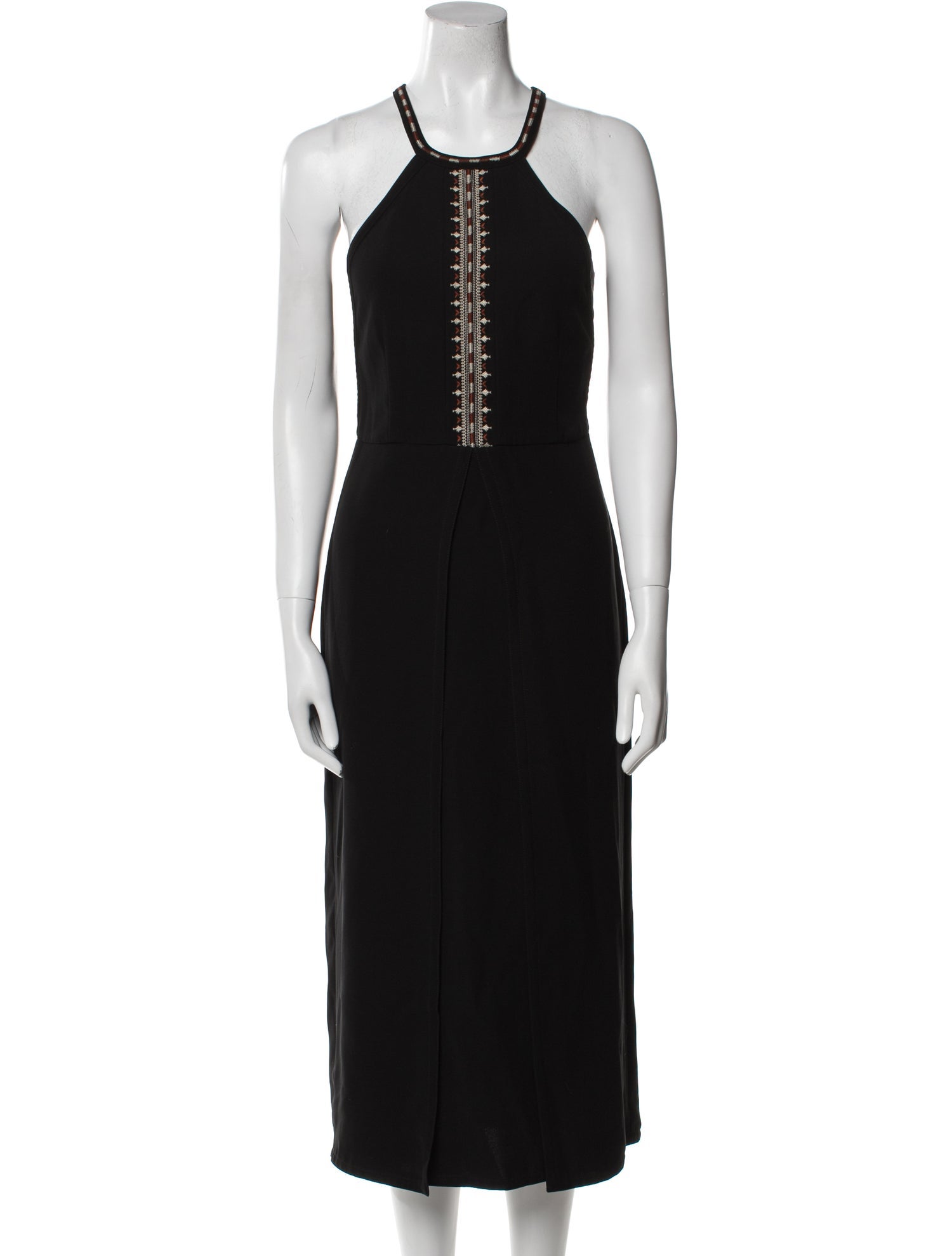 Yigal Azrouël Halterneck Long Dress