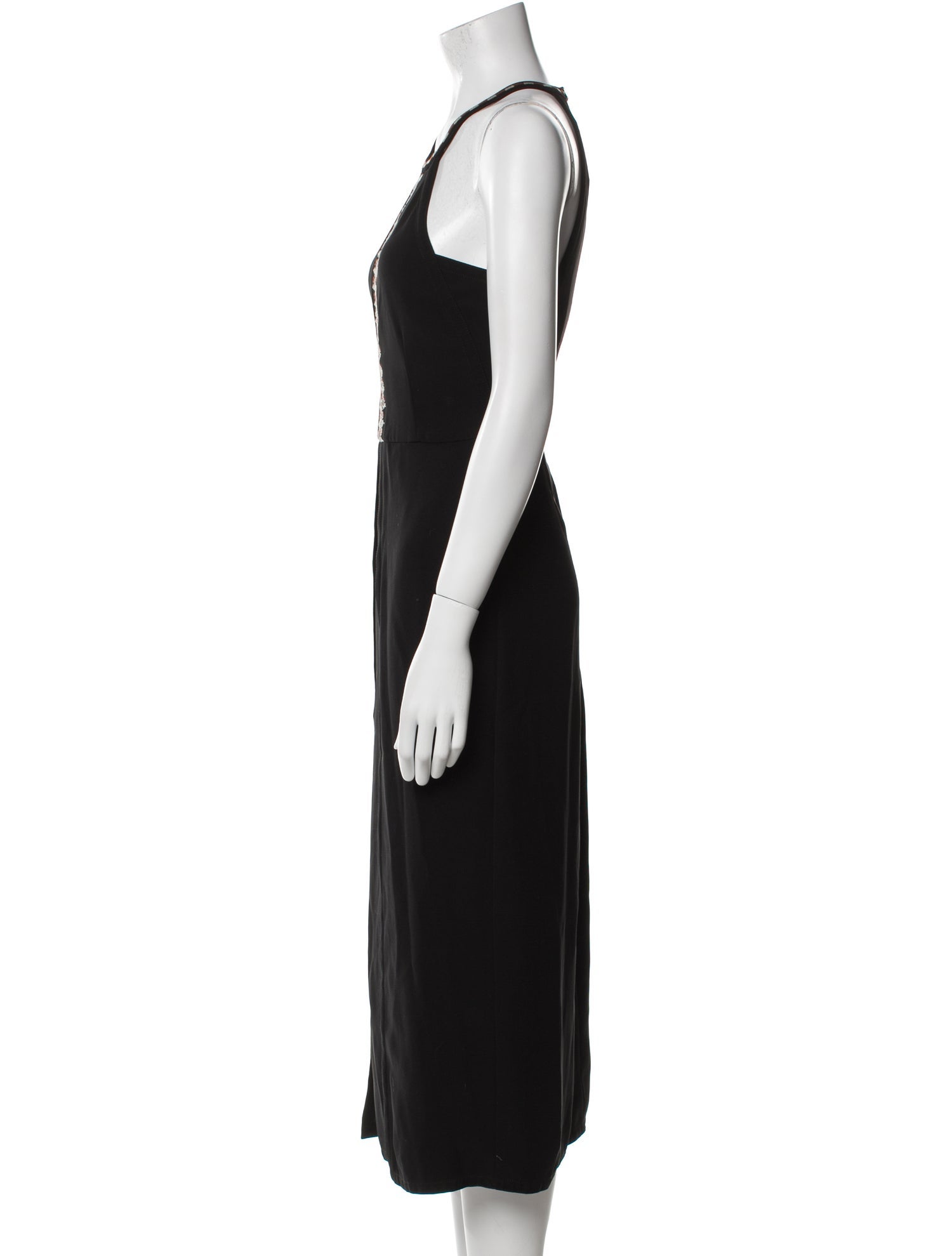 Yigal Azrouël Halterneck Long Dress