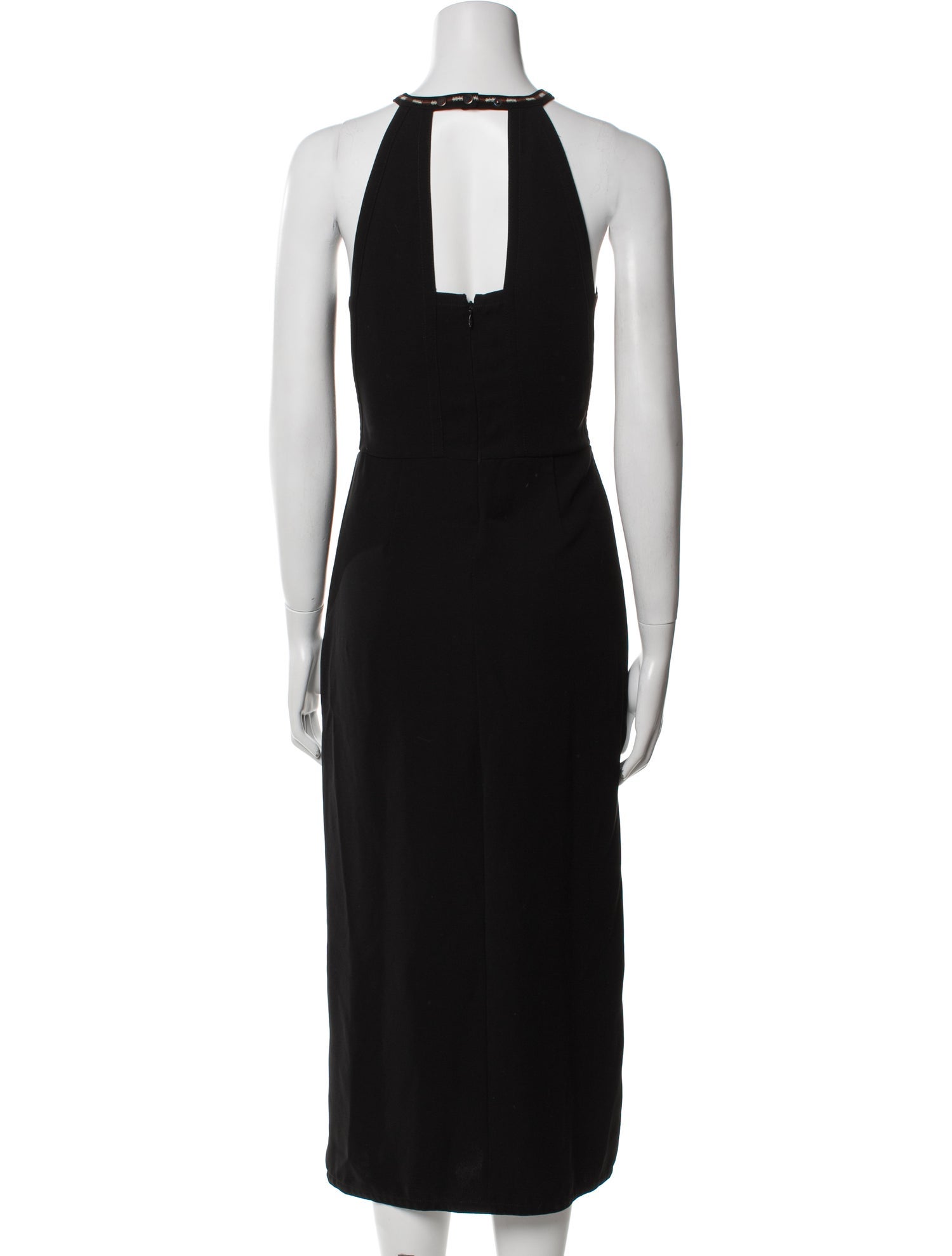 Yigal Azrouël Halterneck Long Dress