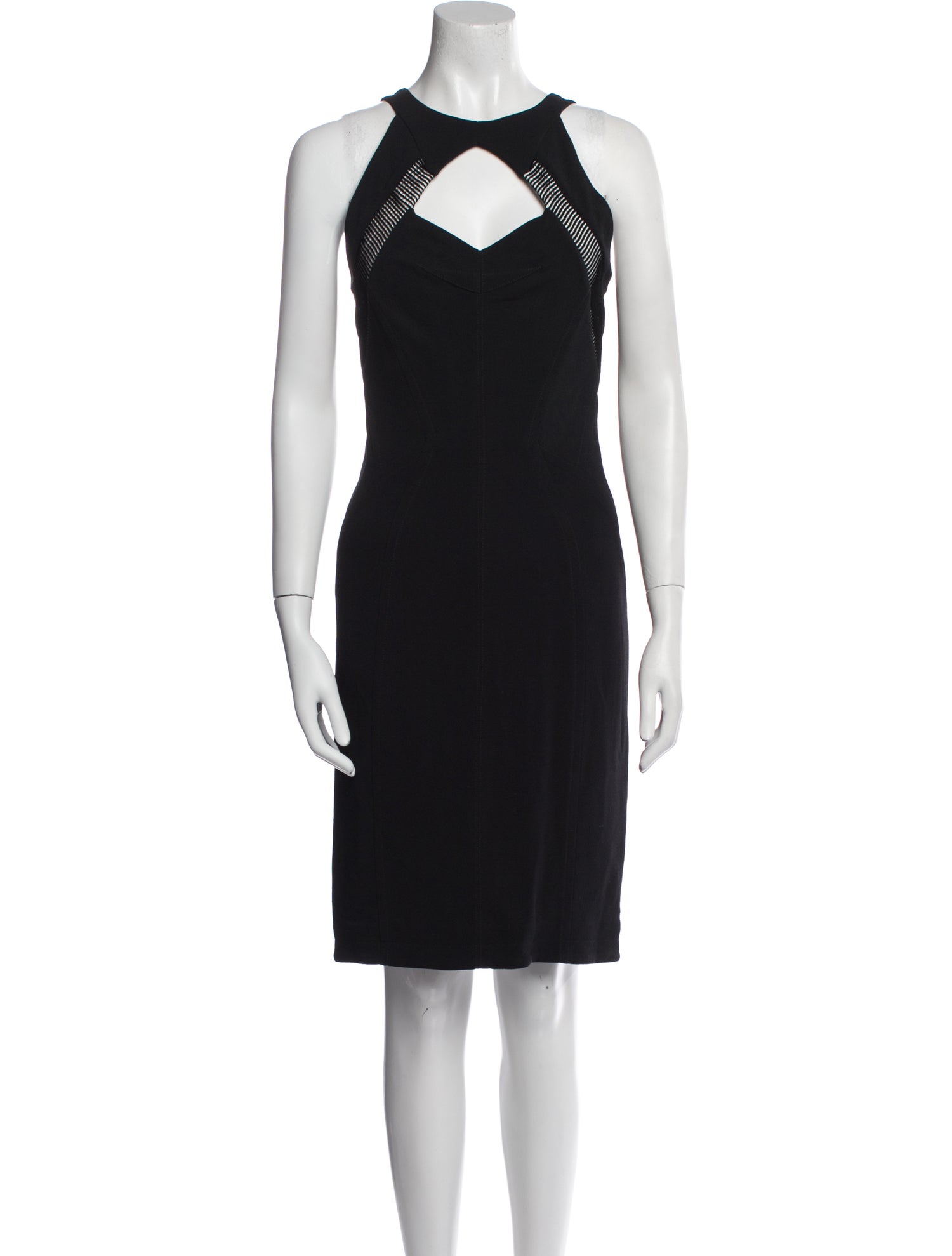 Yigal Azrouël Crew Neck Knee-Length Dress