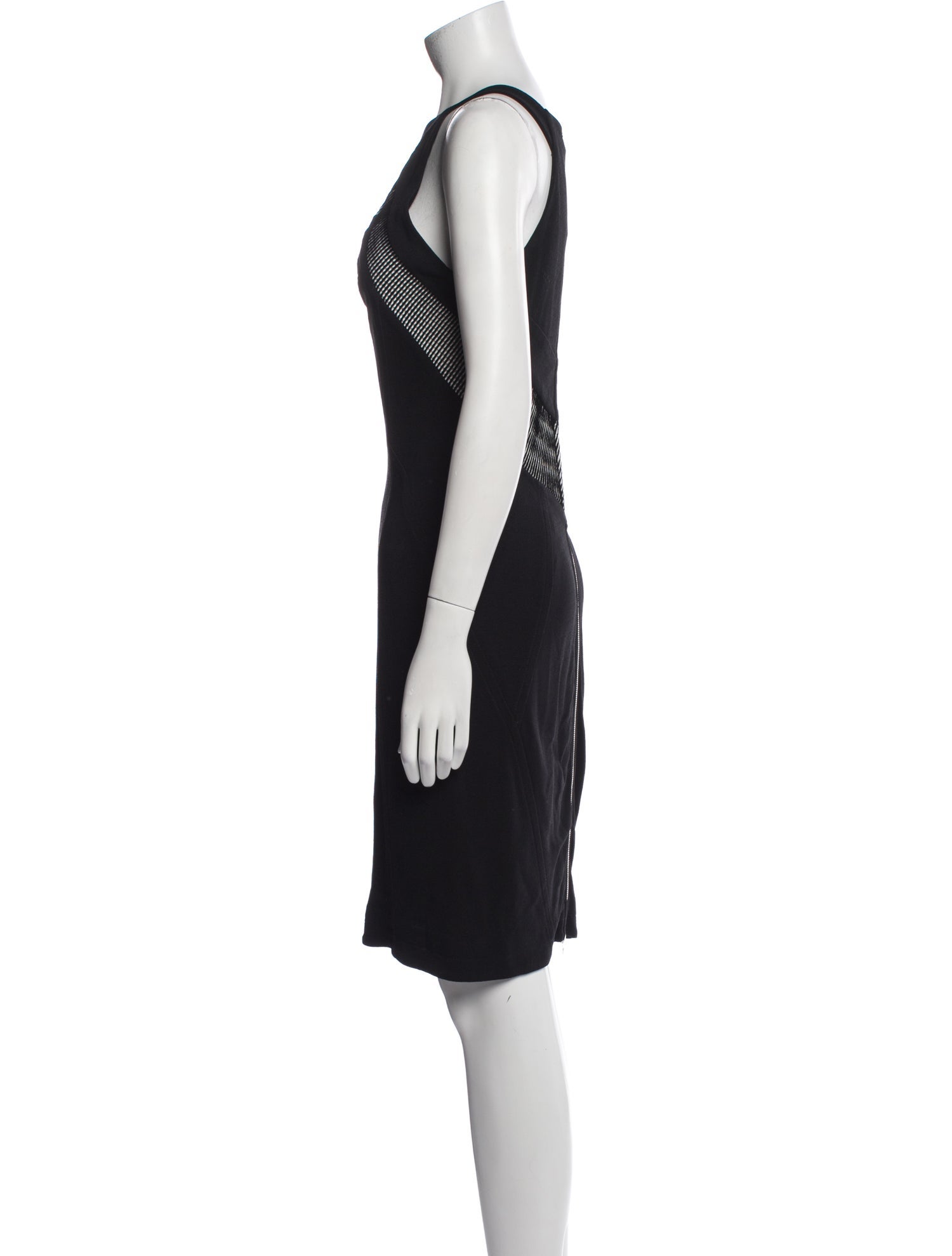 Yigal Azrouël Crew Neck Knee-Length Dress
