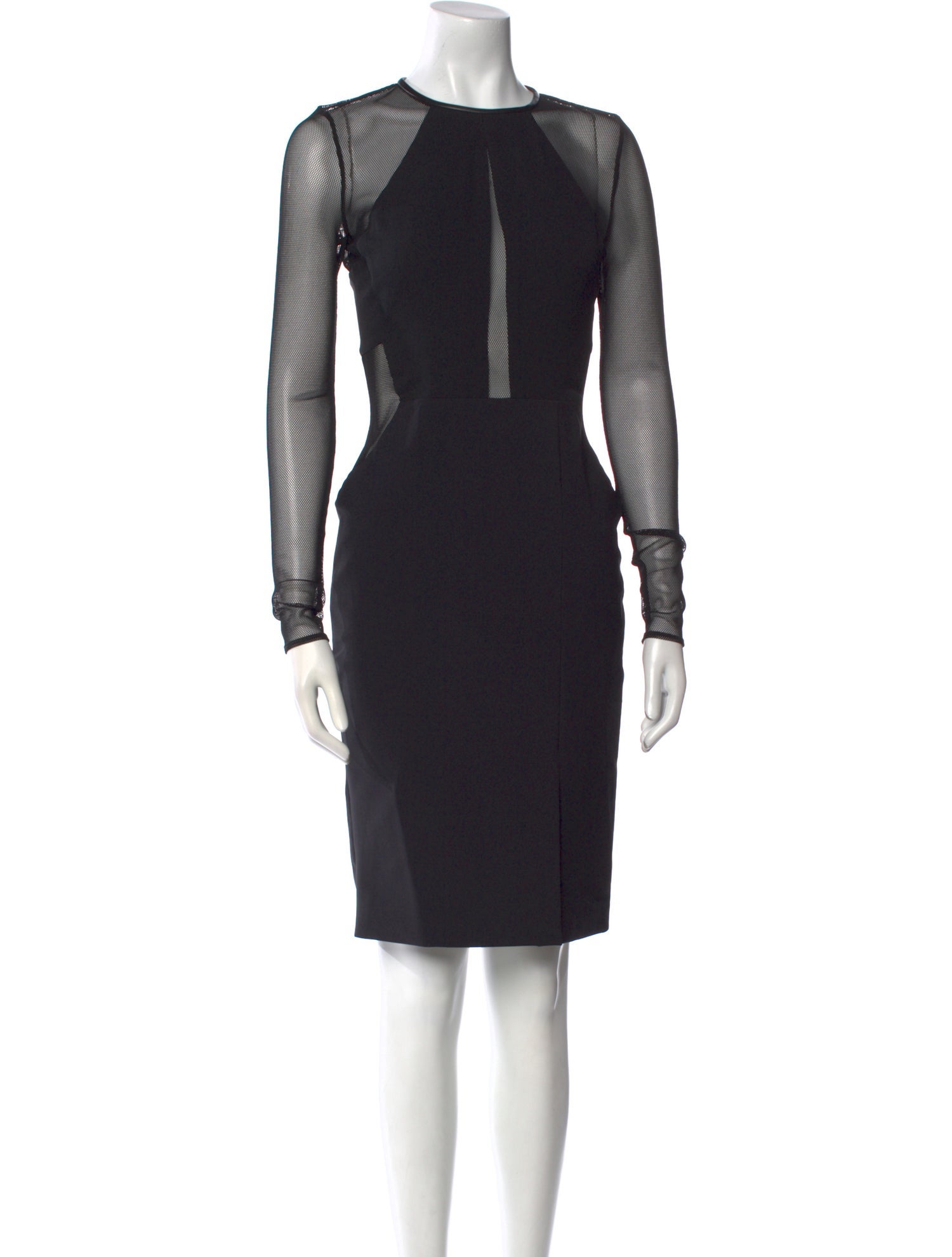 Yigal Azrouël Nylon Knee-Length Dress