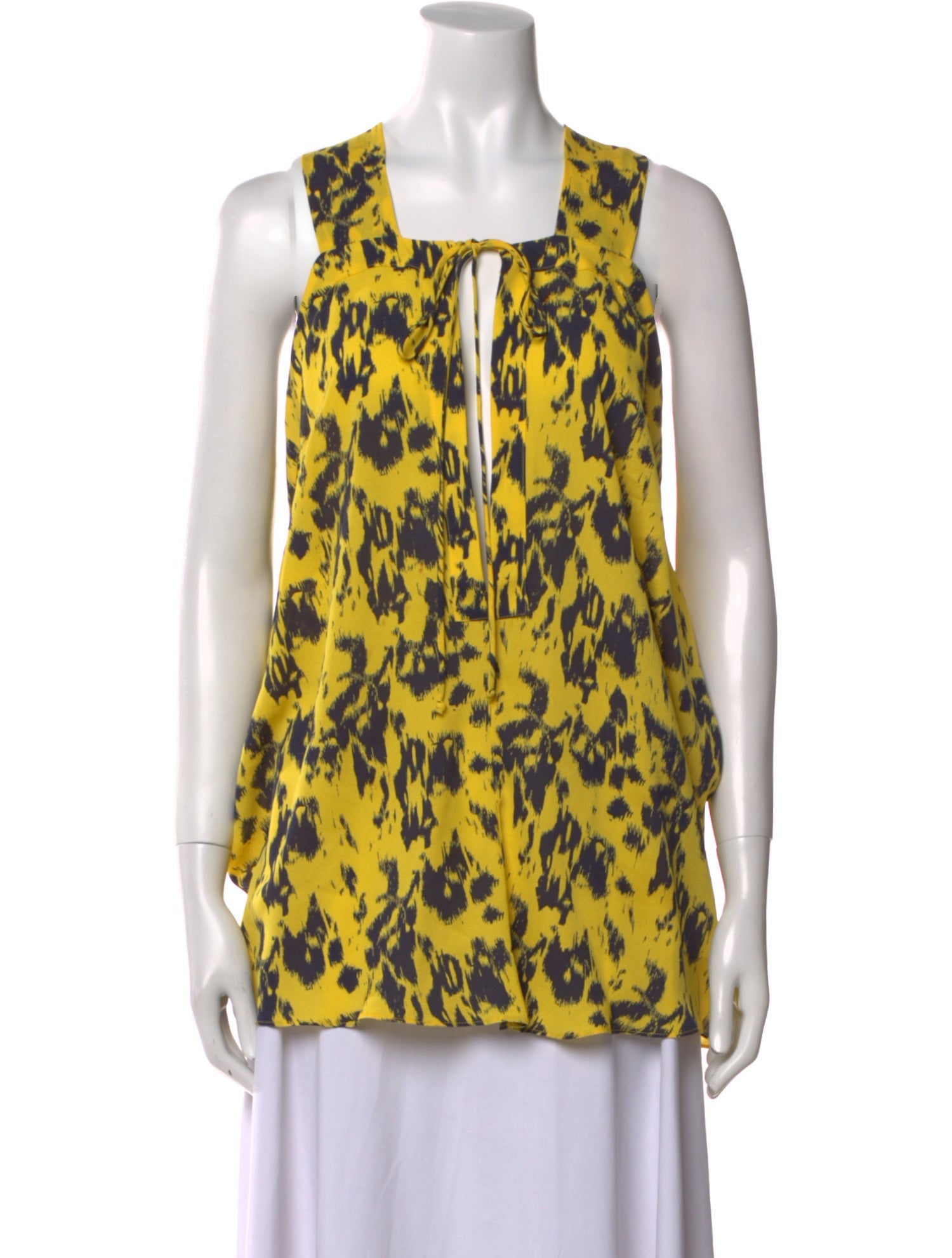 Yigal Azrouël Silk Printed Top