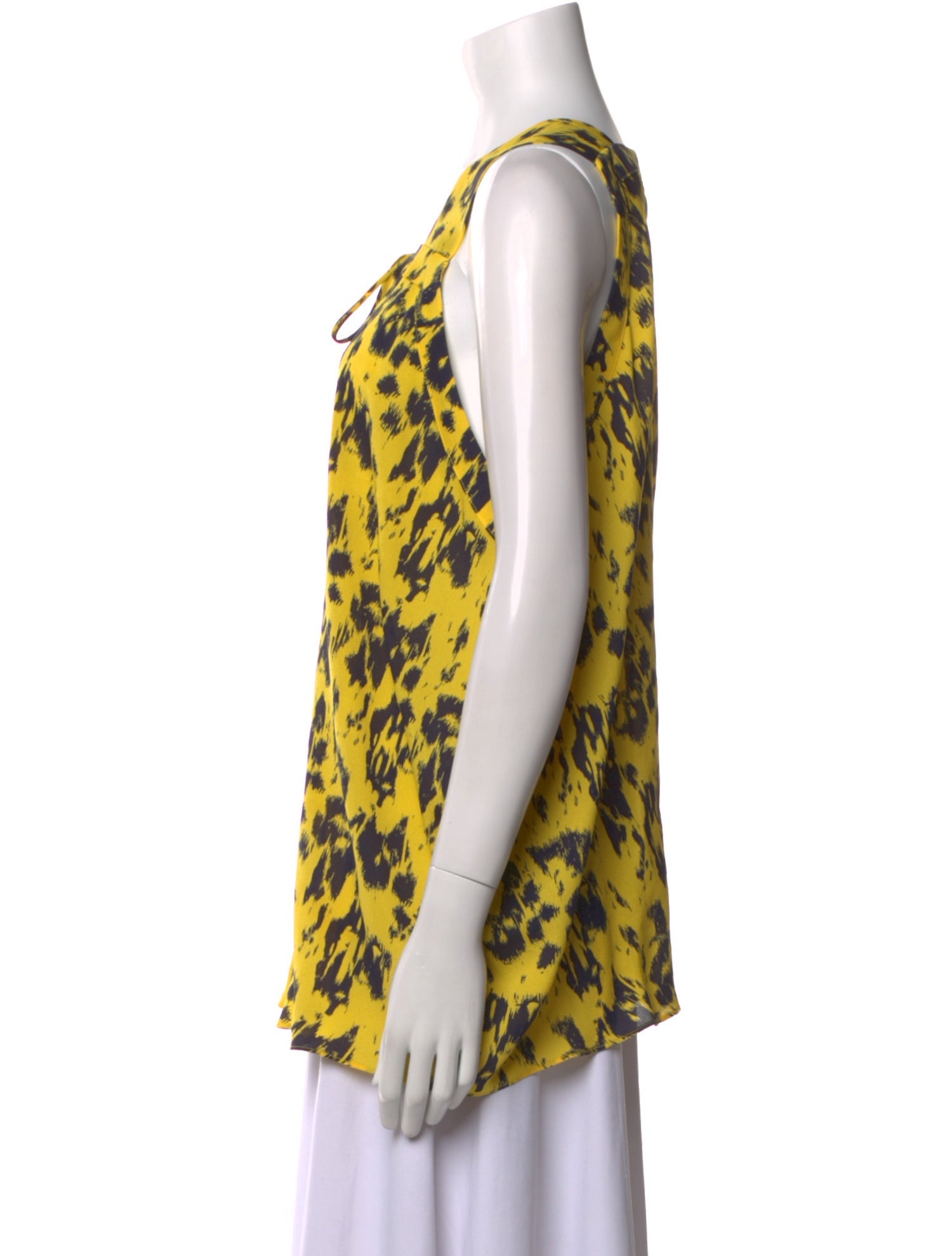 Yigal Azrouël Silk Printed Top