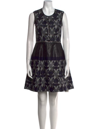 Yigal Azrouël Printed Mini Dress