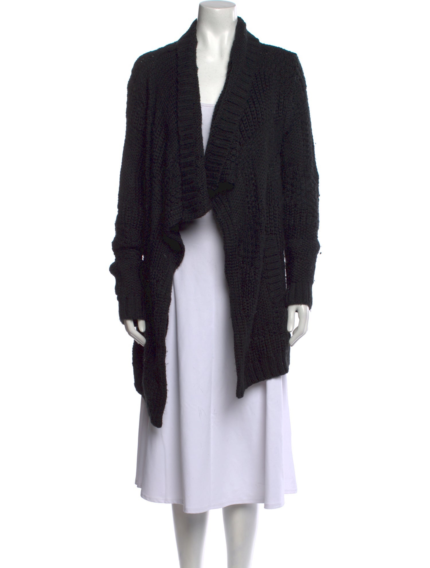 Yigal Azrouël Alpaca Open Front Sweater