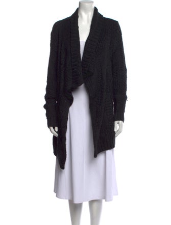 Yigal Azrouël Alpaca Open Front Sweater