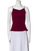 Yigal Azrouël Square Neckline Sleeveless Top
