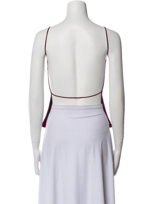 Yigal Azrouël Square Neckline Sleeveless Top