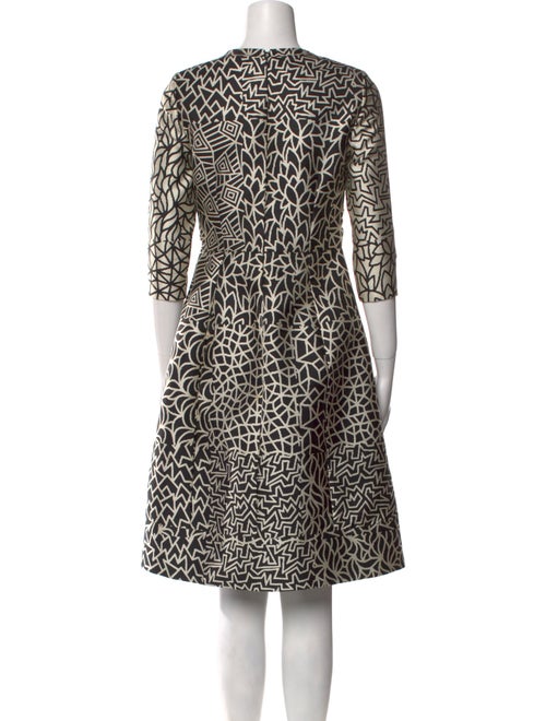 Yigal Azrouël Printed Knee-Length Dress