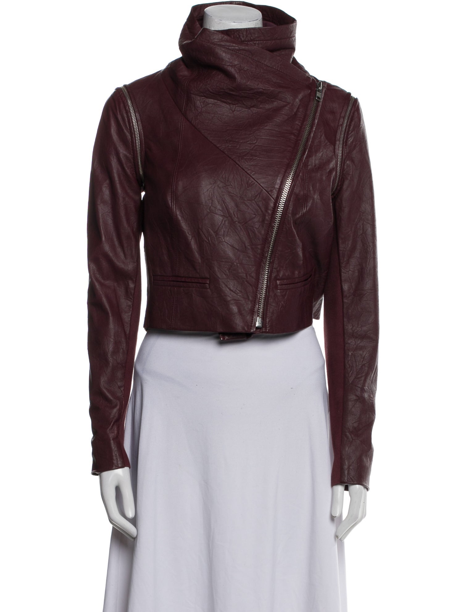 Yigal Azrouël Leather Biker Jacket