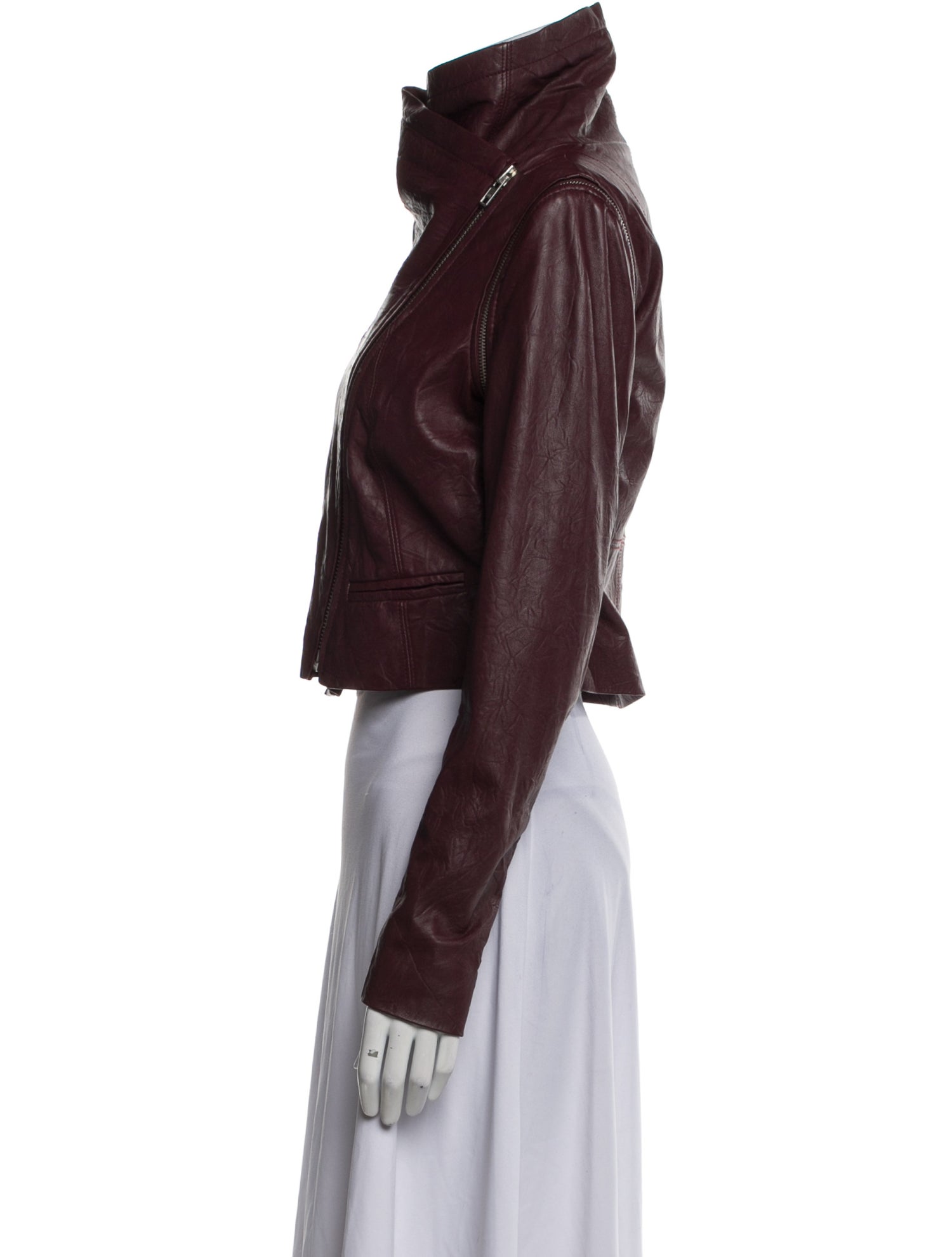 Yigal Azrouël Leather Biker Jacket