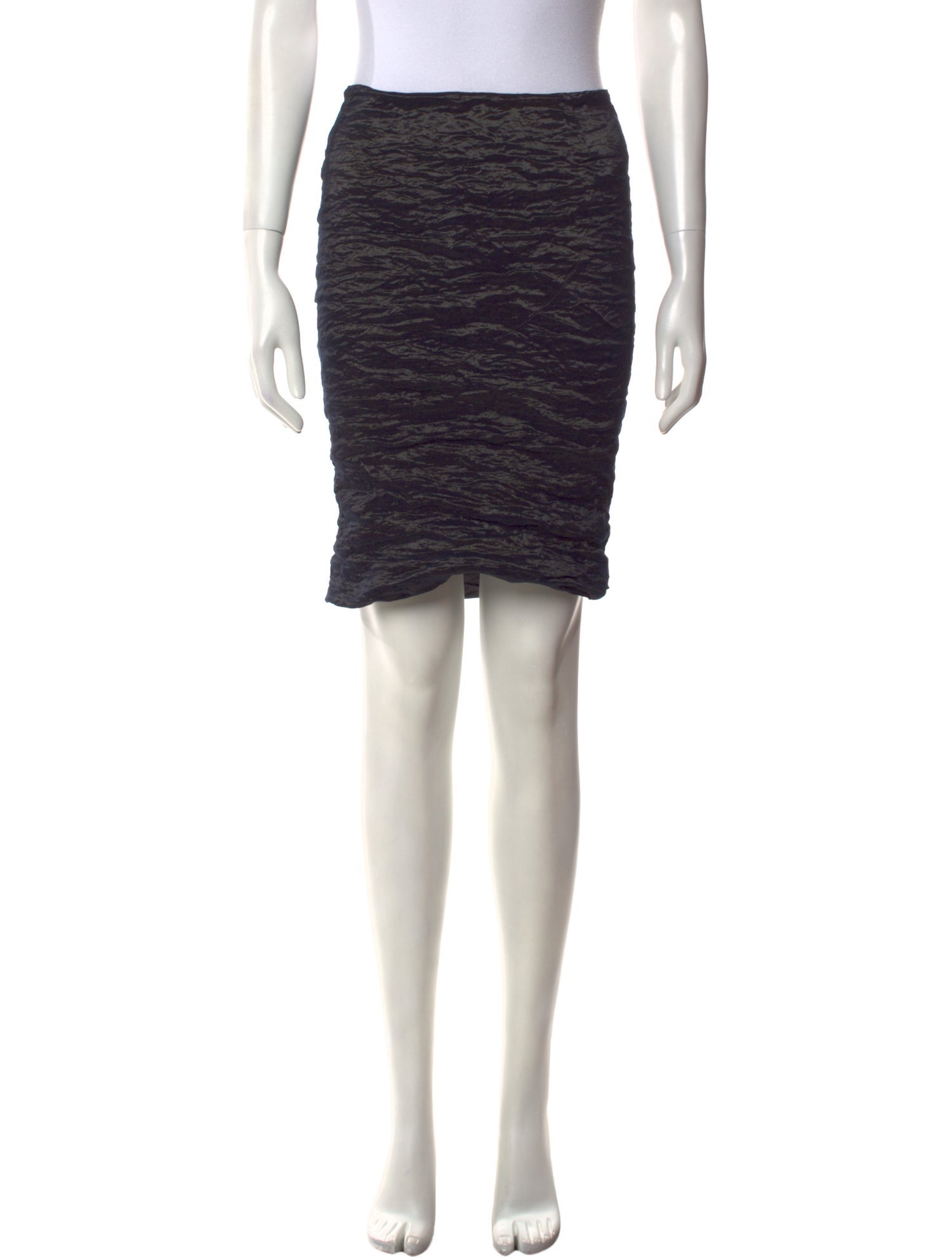 Yigal Azrouël Pleated Accents Mini Skirt w/ Tags