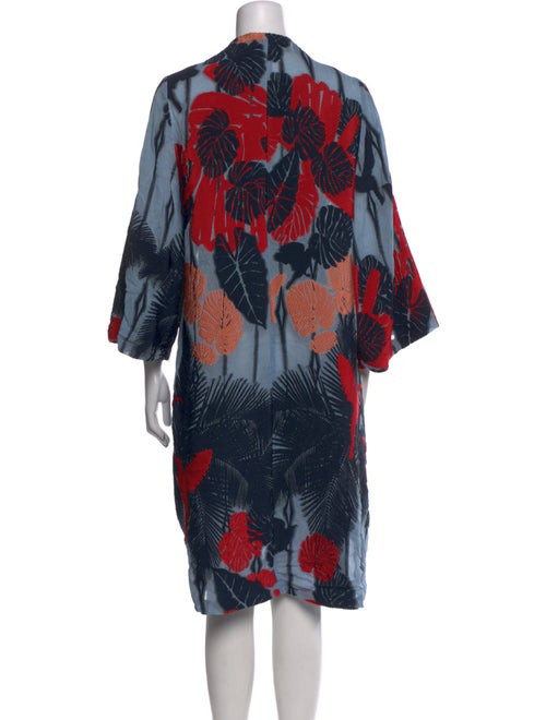 Yigal Azrouël Printed Midi Length Dress
