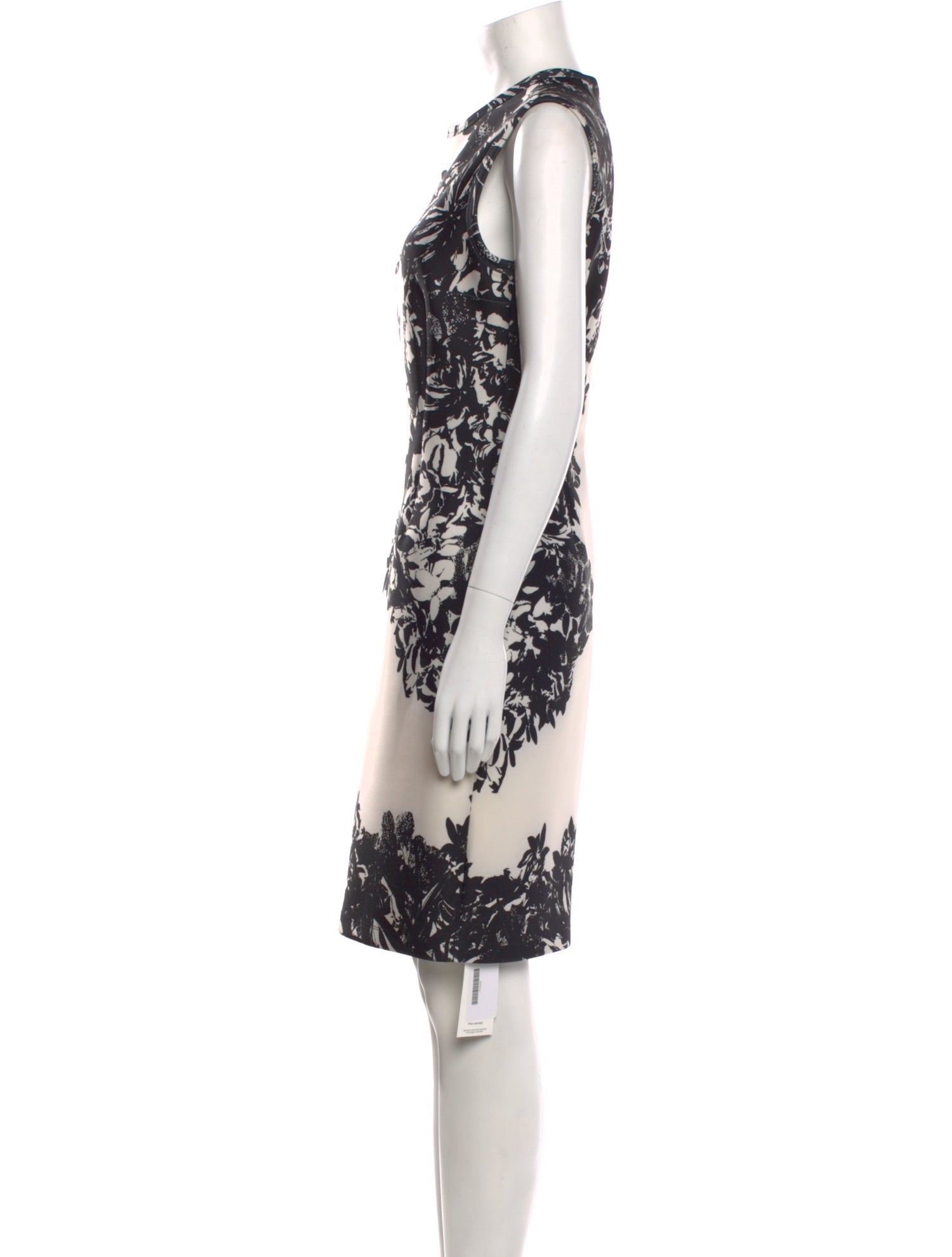 Yigal Azrouël Printed Knee-Length Dress