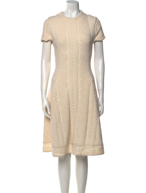 Yigal Azrouël Wool Knee-Length Dress
