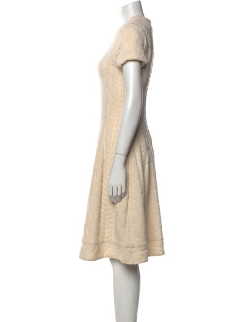 Yigal Azrouël Wool Knee-Length Dress