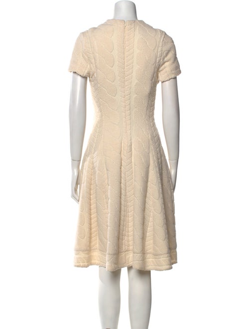 Yigal Azrouël Wool Knee-Length Dress
