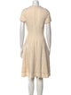 Yigal Azrouël Wool Knee-Length Dress