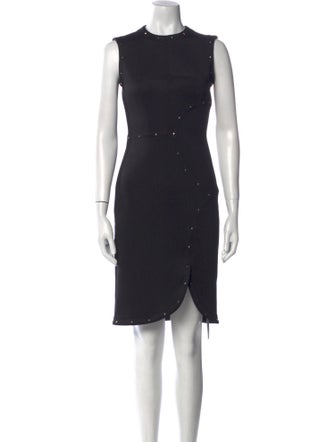 Yigal Azrouël Crew Neck Knee-Length Dress