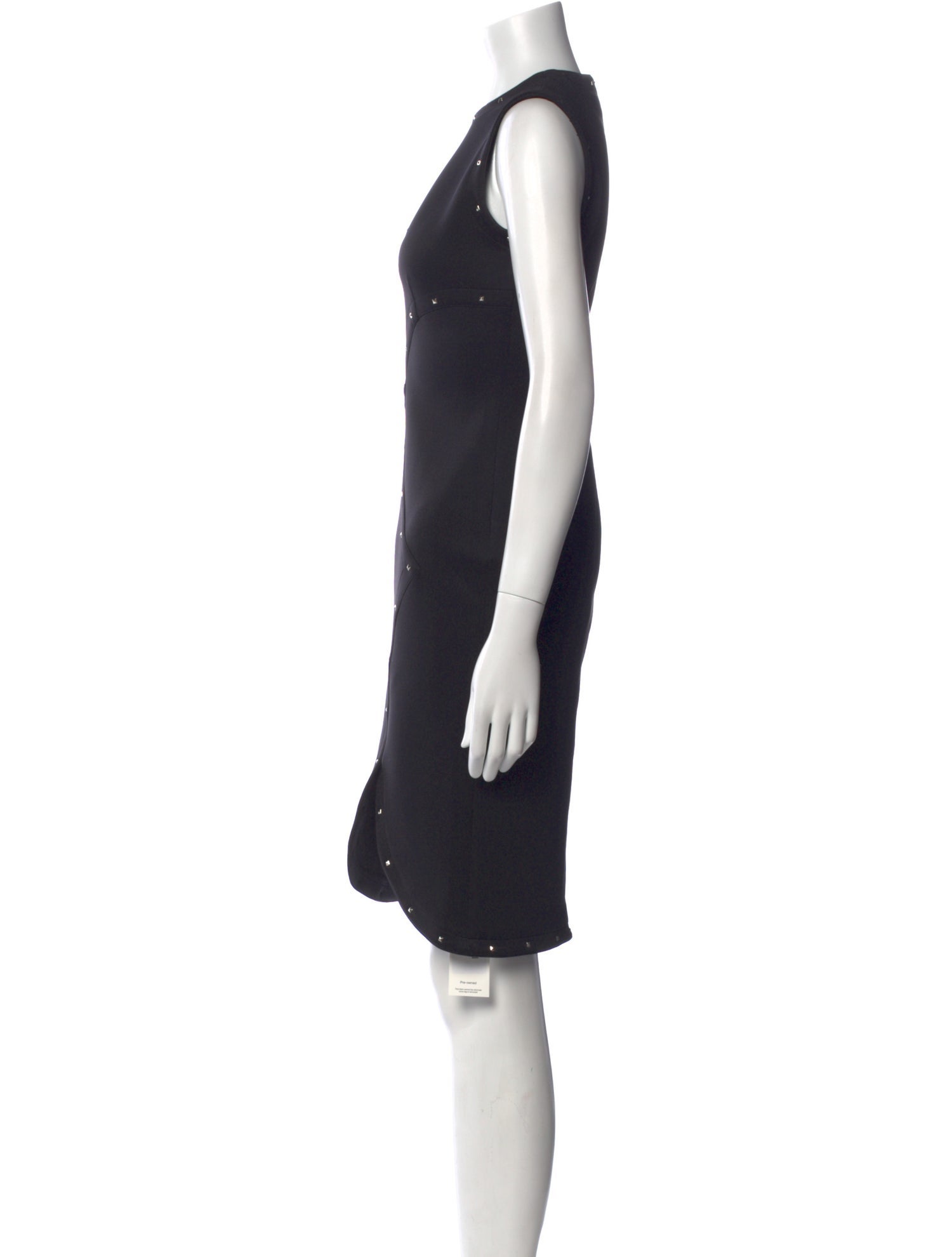 Yigal Azrouël Crew Neck Knee-Length Dress