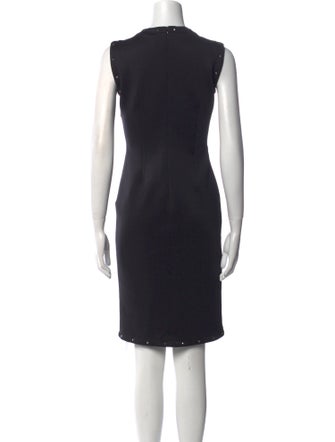 Yigal Azrouël Crew Neck Knee-Length Dress