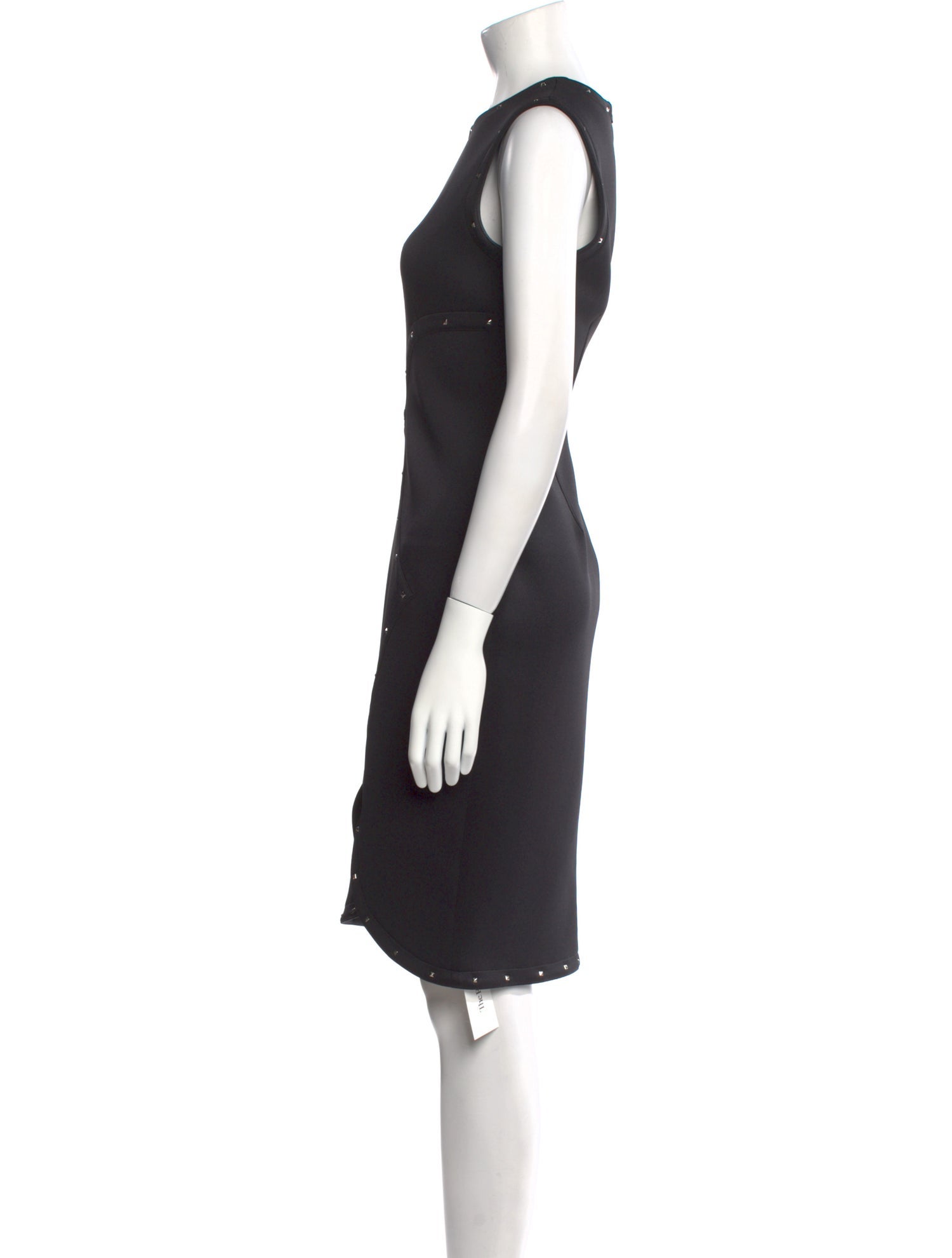 Yigal Azrouël Crew Neck Knee-Length Dress