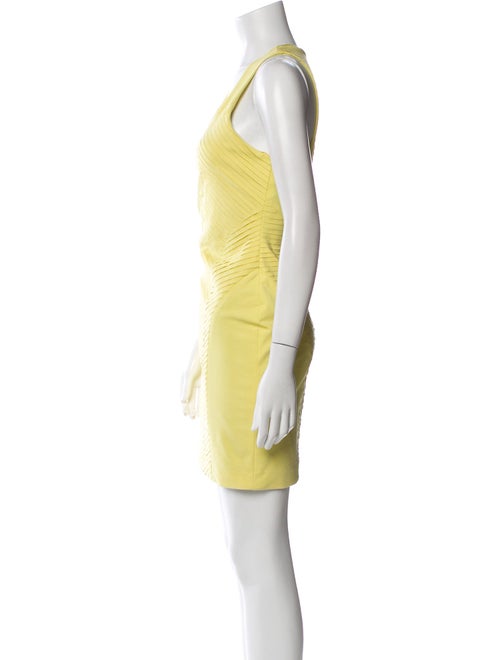 Yigal Azrouël Striped Mini Dress